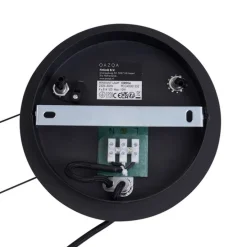 Industriële hanglamp zwart 9-lichts - Knight