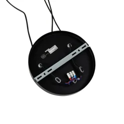 Industriële hanglamp zwart incl. LED 3-lichts dimbaar - Facil