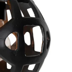 Industriële hanglamp zwart rond 3-lichts - Bobby