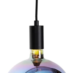 Industriële hanglamp zwart incl. LED G200 dimbaar - Facil