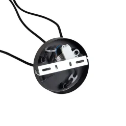 Industriële hanglamp zwart 3-lichts - Cava