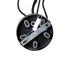 Industriële hanglamp zwart 5-lichts - Cava