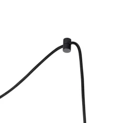 Industriële hanglamp zwart 5-lichts - Cava