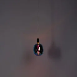 Industriële hanglamp zwart incl. LED G170 dimbaar - Facil