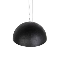 Industriële hanglamp zwart met goud 70 cm - Magna