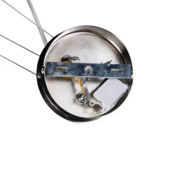 Industriële hanglamp zwart met goud 70 cm - Magna