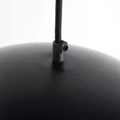 Industriële hanglamp zwart met goud 50 cm - Magna Eco