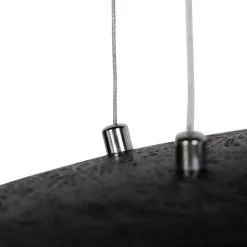 Industriële hanglamp zwart met goud 115 cm - Magna