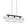 Industriële hanglamp zwart 3-lichts - Carcass