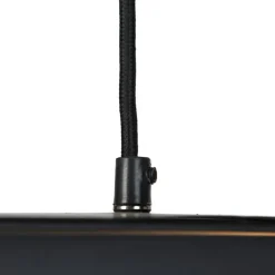 Industriële hanglamp zwart 3-lichts - Carcass