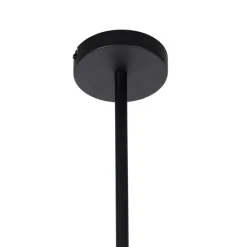 Industriële hanglamp zwart 4-lichts - Laser