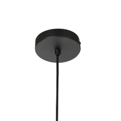 Industriële hanglamp zwart 8-lichts - Sydney