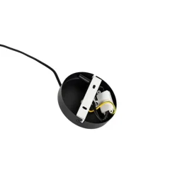 Industriële hanglamp zwart 8-lichts - Sydney