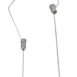 Industriële hanglamp zwart met 4-lichts rek - Cage Rack