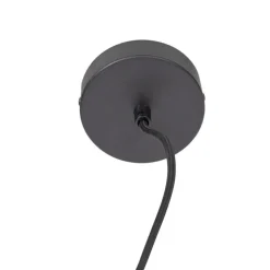 Industriële hanglamp zwart met 4-lichts rek - Cage Rack