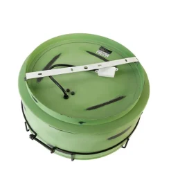 Industriële plafondlamp groen 35 cm - Barril