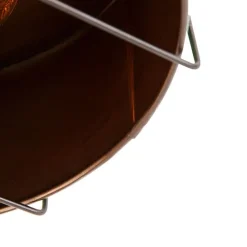 Industriële plafondlamp groen 35 cm - Barril