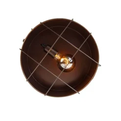 Industriële plafondlamp groen 35 cm - Barril