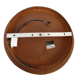 Industriële plafondlamp roestbruin 35 cm - Barril