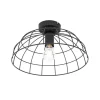 Industriële plafondlamp zwart 35 cm - Hanze
