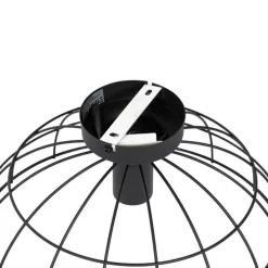 Industriële plafondlamp zwart 35 cm - Hanze