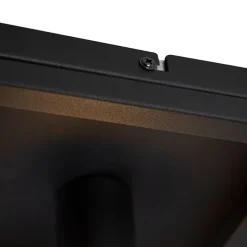 Industriële plafondlamp zwart staal - Cage