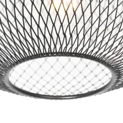 Industriële plafondlamp zwart - Molly