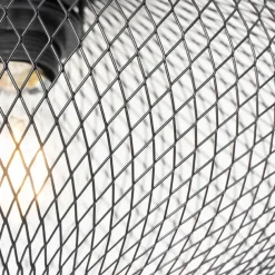 Industriële plafondlamp zwart - Molly