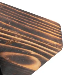 Industriële plafondspot hout met beton - Creto