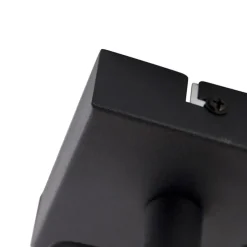 Industriële plafondspot zwart draai- en kantelbaar GU10 50mm - Suplux