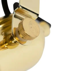 Industriële ronde spot goud 1-lichts - Tommy