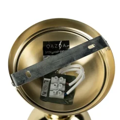 Industriële ronde spot goud 1-lichts - Tommy