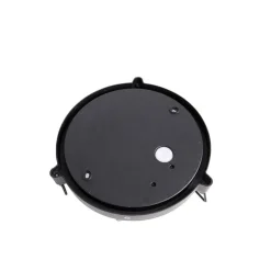 Industriële ronde wandlamp zwart IP44 - Noutica