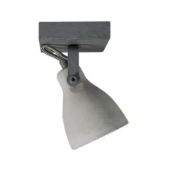 Industriële spot grijs beton 1-lichts - Creto