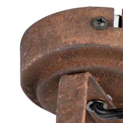 Industriële spot roestbruin draai- en kantelbaar - Sorra