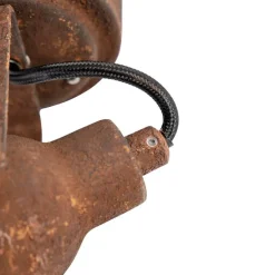 Industriële spot roestbruin draai- en kantelbaar - Sorra