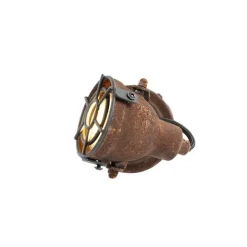 Industriële spot roestbruin draai- en kantelbaar - Sorra