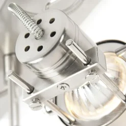 Industriële spot staal 3-lichts draai- en kantelbaar - Suplux