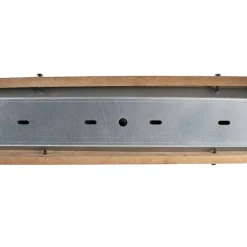 Industriële spot staal met hout kantelbaar 3-lichts - Emado