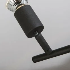 Industriële spot zwart kantelbaar 2-lichts - Jeany