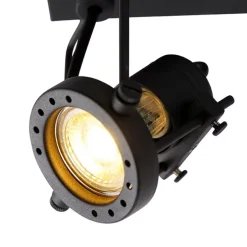 Industriële spot zwart 2-lichts - Suplux