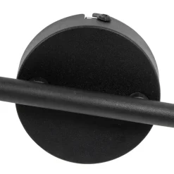 Industriële spot zwart met beton 2-lichts - Pedra