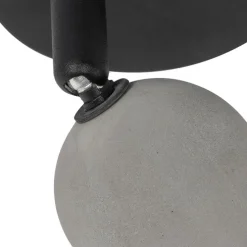 Industriële spot zwart met beton - Pedra