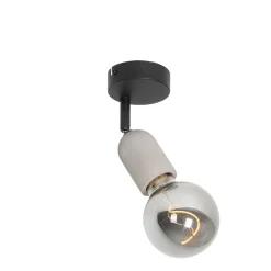 Industriële spot zwart met beton - Pedra