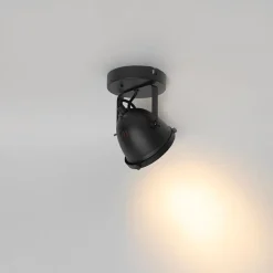 Industriële spot zwart verstelbaar - Emado