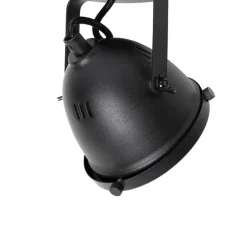 Industriële spot zwart verstelbaar - Emado