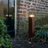 Industriële staande buitenlamp roestbruin 50 cm IP44 - Denmark