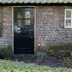 Industriële staande buitenlamp roestbruin 50 cm IP44 - Denmark