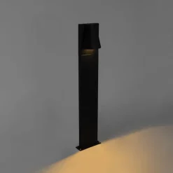 Industriële staande buitenlamp zwart IP44 - Femke