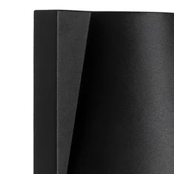 Industriële staande buitenlamp zwart IP44 - Femke